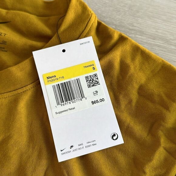 Nike Primary Studio '72 Dri-FIT Short-Sleeve Versatile Top Bronzine S NWT IN PKG - Picture 4 of 8